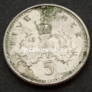 Anglie - 5 Pence 2002