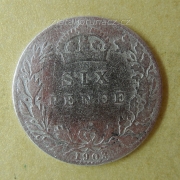 Anglie - 6 pence 1903
