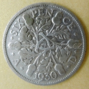 Anglie - 6 pence 1930