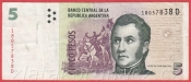 Argentina - 5 Pesos 2003