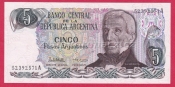 Argentina - 5 Pesos Argentinos 1983-1984 varianta