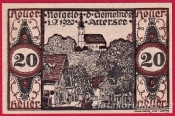 Attersee - 20 haléřů - 1920