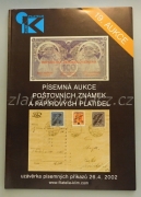 Aukční katalog - 19. aukce - Filatelie Klim 