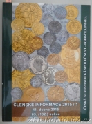 Aukční katalog 65. (132.) aukce - ČNS Praha
