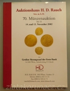 Aukční katalog H.D. Rauch - Aukce mincí 70
