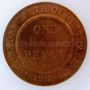 Austrálie - 1/2 penny 1938