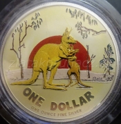 Austrálie - 1 Dollar 2007 - Klokani
