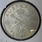 Austrálie - 1 florin 1951