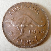 Austrálie - 1 penny 1938
