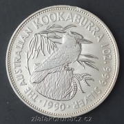 Austrálie - 5 Dollars 1990 Kookaburra