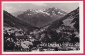 Badgastein - celkový pohled s pohořím