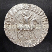  Baktrie, Indo Skytové - TETRADRACHMA, A ZES II. 35 př. n. l. - 5 n.l.