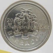 Barbados - 25 cents 2008