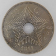 Belgické Kongo - 10 centimes 1911