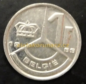 Belgie - 1 frank 1989-Belgie