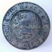 Belgie - 10 centimes 1895 Koning