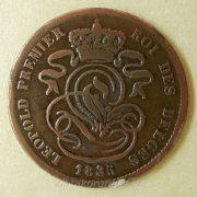Belgie - 2 centimes 1835