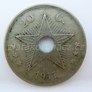 Belgie - 20 centimes 1911