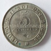 Belgie - 5 centimes 1900