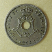 Belgie - 5 centimes 1903 Ces.