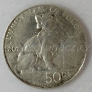 Belgie - 50 centimes 1901