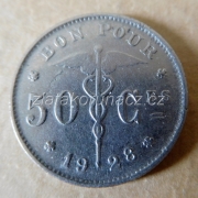 Belgie - 50 centimes 1929 Belgique