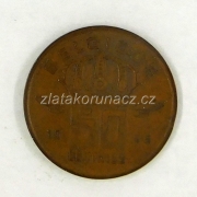 Belgie - 50 centimes 1965 Belgique