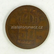 Belgie - 50 centimes 1970 Belgique