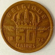 Belgie - 50 centimes 1975 - Belgique