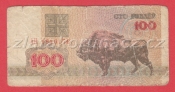 Bělorusko - 100 Rublů 1992
