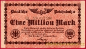 Berlín - 1 milión marek - 1923