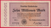 Berlín - 10 miliónů marek - 1923