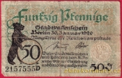 Berlín - 50 pfennig - 1920