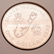 Bermudy - 1 dollar 1972