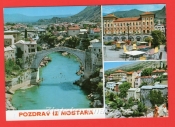 Bosna a Hercegovina - Pozdrav iz Mostara - Starý most