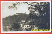 Brno - Pohled na Špilberk, domy