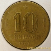 Brazílie - 10 centavos 1943