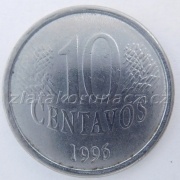 Brazílie - 10 centavos 1996