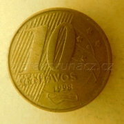Brazílie - 10 centavos 1998