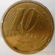Brazílie - 10 centavos 2000