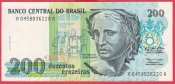 Brazílie - 200 Cruzeiros 1990