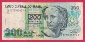 Brazílie -200 Cruzeiros- 200 Cruzados Novos 1990