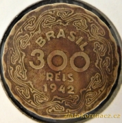 Brazílie - 300 reis 1942