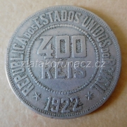 Brazílie - 400 reis 1922