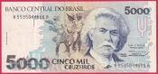 Brazílie - 5000 Cruzeiros 1992