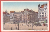 Brno - náměstí Svobody- lidé, budovy