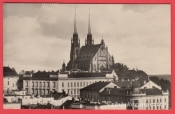 Brno - Petrov,katedrála,domy