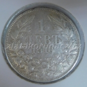 Bulharsko - 1 lev 1910