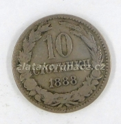 Bulharsko - 10 stotinki 1888