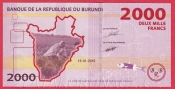 Burundi - 2000 Francs 2015
